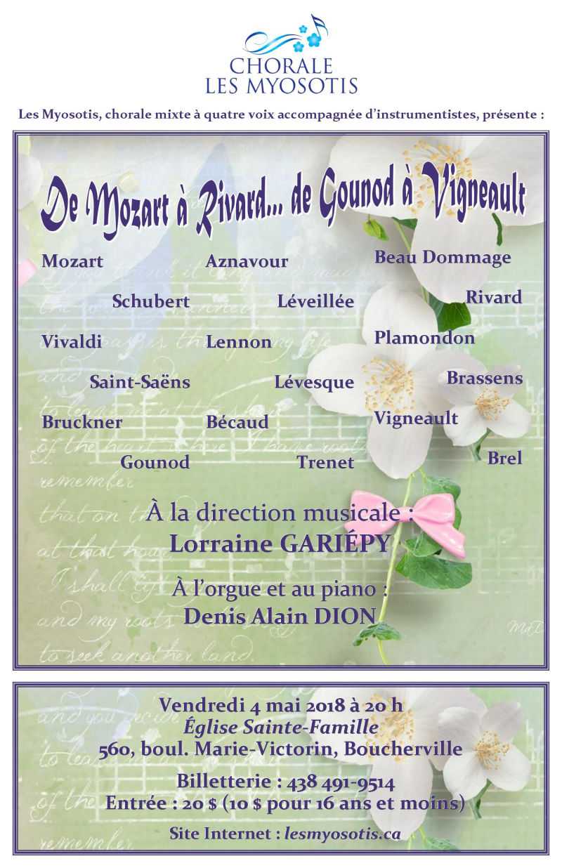 Printemps 2018 (par Diane Mathurin)